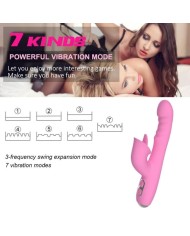 NALONE T MAY VIBRADOR RABBIT CON EMPUJE Y MOVIMIENTO OSCILANTE