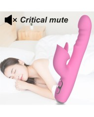 NALONE T MAY VIBRADOR RABBIT CON EMPUJE Y MOVIMIENTO OSCILANTE