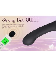 NALONE ALLOW VIBRADOR DOBLE CON ROTACION Y EMPUJE NEGRO