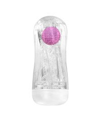 PRETTY LOVE MASTURBADOR CUP 360º TEXTURIZADO TRANSPARENTE