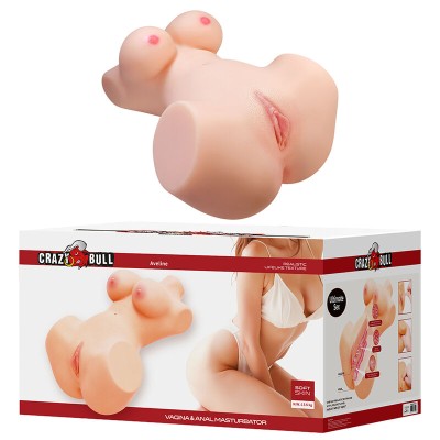 CRAZY BULL ANNIE MASTURBADOR VAGINAL Y ANAL CON PECHOS XXL