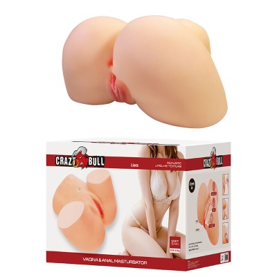CRAZY BULL LIORA MASTURBADOR VAGINAL Y ANAL DOBLE XXL