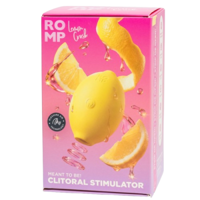 ROMP LEMON CRUSH ESTIMULADOR DE CLITORIS POR ONDAS DE PRESION AMARILLO