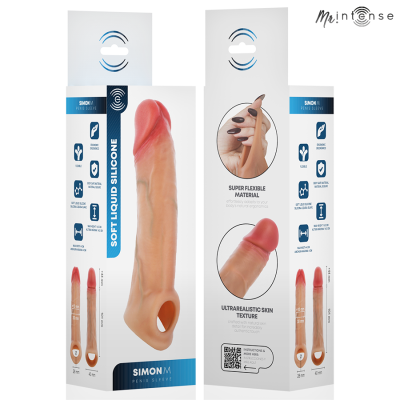 MR INTENSE SIMON M FUNDA PARA EL PENE SILICONA 145 CM O 4 CM