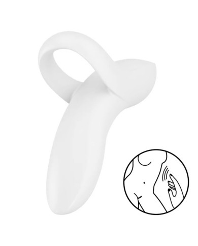 SATISFYER BOLD LOVER DEDAL VIBRADOR BLANCO SATISFYER BOLD LOVER DEDAL VIBRADOR BLANCO
