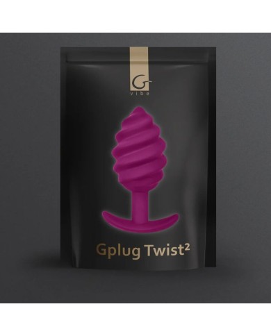 G VIBE GPLUG TWIST 2 PLUG ANAL MORADO G VIBE GPLUG TWIST 2 PLUG ANAL MORADO