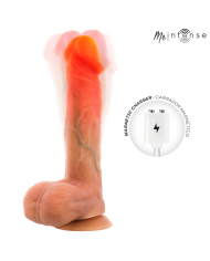 MR INTENSE LOGAN DILDO VIBRADOR SILICONA CON EFECTO CALOR Y CONTROL REMOTO 20 CM O 41 CM