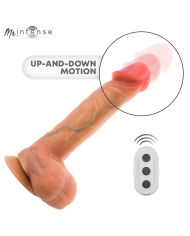 MR INTENSE LOGAN DILDO VIBRADOR SILICONA CON EFECTO CALOR Y CONTROL REMOTO 20 CM O 41 CM
