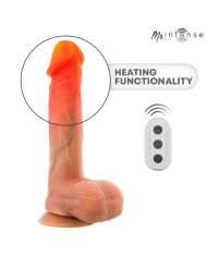 MR INTENSE LOGAN DILDO VIBRADOR SILICONA CON EFECTO CALOR Y CONTROL REMOTO 20 CM O 41 CM