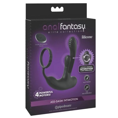 ANAL FANTASY ELITE ASS GASM INTIMOTION ESTIMULADOR ANAL Y PERINEAL RECARGABLE