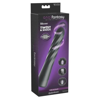 ANAL FANTASY ELITE TWIST ECSTASY ESTIMULADOR ANAL GIRATORIO RECARGABLE
