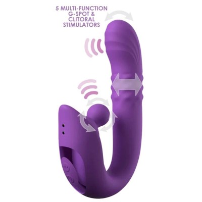 FANTASY FOR HER HARMONI PRO PURPLE VIBRADOR RABBIT PARA PUNTO G Y CLITORIS