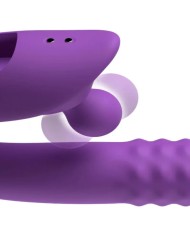 FANTASY FOR HER HARMONI PRO PURPLE VIBRADOR RABBIT PARA PUNTO G Y CLITORIS