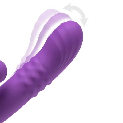 FANTASY FOR HER HARMONI PRO PURPLE VIBRADOR RABBIT PARA PUNTO G Y CLITORIS