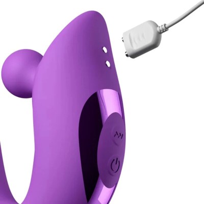 FANTASY FOR HER HARMONI PRO PURPLE VIBRADOR RABBIT PARA PUNTO G Y CLITORIS