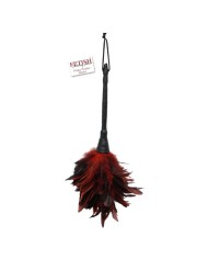 FETISH FANTASY SERIES PLUMERO FRISKY NEGRO Y ROJO