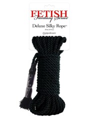 FETISH FANTASY SERIES CUERDA DE SEDA DELUXE NEGRA 975 M