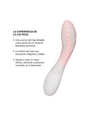 LELO MONA SPECTRA MASAJEADOR INTIMO CON LUZ ROJA RECARGABLE APP CONTROL