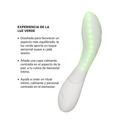 LELO MONA SPECTRA MASAJEADOR INTIMO CON LUZ ROJA RECARGABLE APP CONTROL