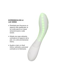 LELO MONA SPECTRA MASAJEADOR INTIMO CON LUZ ROJA RECARGABLE APP CONTROL
