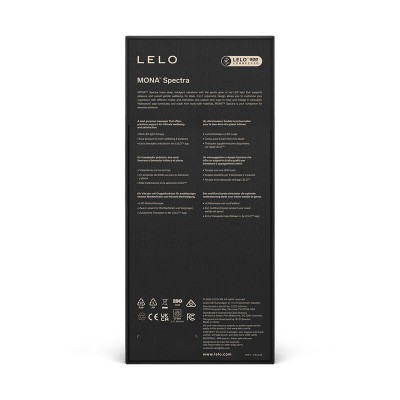 LELO MONA SPECTRA MASAJEADOR INTIMO CON LUZ ROJA RECARGABLE APP CONTROL