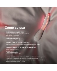 LELO MONA SPECTRA MASAJEADOR INTIMO CON LUZ ROJA RECARGABLE APP CONTROL