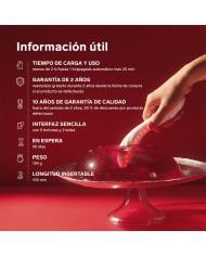 LELO MONA SPECTRA MASAJEADOR INTIMO CON LUZ ROJA RECARGABLE APP CONTROL