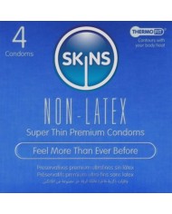 SKINS PRESERVATIVOS SIN LATEX PACK 4