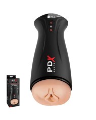 PDX ELITE MASTURBADOR CON SUCCION INTERMITENTE Y VIBRACION FAP GASM