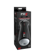 PDX ELITE MASTURBADOR MASCULINO FAP GASM CLEAR CON SUCCION INTERMITENTE