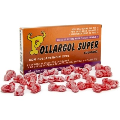 DIABLO GOLOSO POLLARGOL SUPER CAJA DE CARAMELOS