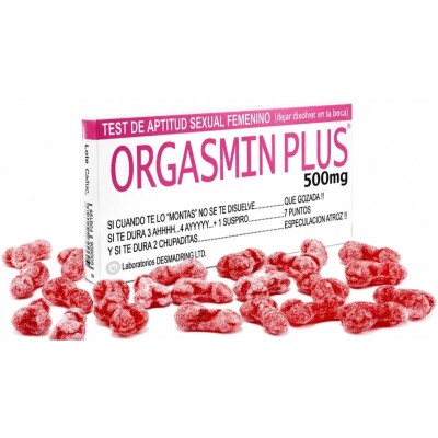 DIABLO GOLOSO ORGASMIN PLUS CAJA DE CARAMELOS FEMENINO