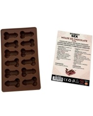 DIABLO PICANTE MOLDE CHOCOLATE 12 PENES SILICONA PARA COLGAR ROJO