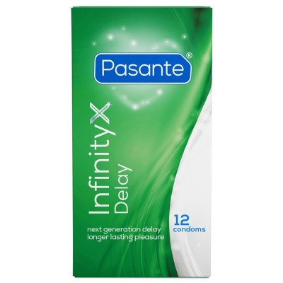 PASANTE DELAY INFINITY PRESERVATIVOS RETARDANTES 12 UNIDADES
