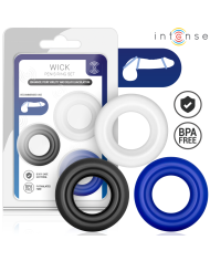INTENSE WICK SET DE 3 ANILLOS VARIOS COLORES