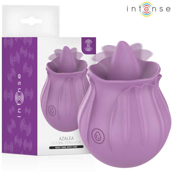 INTENSE AZALEA FLOR ESTIMULADOR LENGUA BASE MAGNETICA