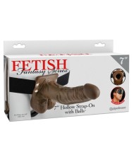 FETISH FANTASY SERIES STRAP ON HUECO CON TESTICULOS 178 CM