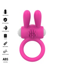 INTENSE HOPPS ANILLO PARA PENE VIBRADOR CON ESTIMULACION CLITORIANA ROSA
