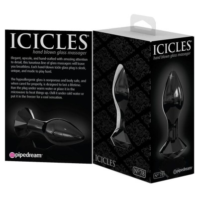 ICICLES N 78 PLUG ANAL VIDRIO