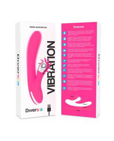 DIVERSIA BUNNY VIBRATING 24 CM DIVERSIA BUNNY VIBRATING 24 CM