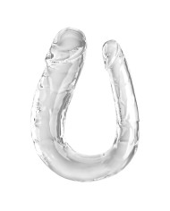 KING COCK DOUBLE TROUBLE DILDO DOBLE 44 CM TRANSPARENTE