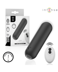 INTENSE JUDY BALA VIBRADORA RECARGABLE CON CONTROL REMOTO NEGRO