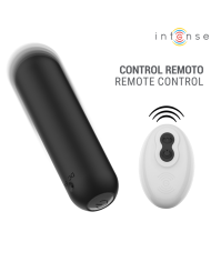 INTENSE JUDY BALA VIBRADORA RECARGABLE CON CONTROL REMOTO NEGRO