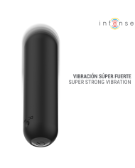 INTENSE JUDY BALA VIBRADORA RECARGABLE CON CONTROL REMOTO NEGRO