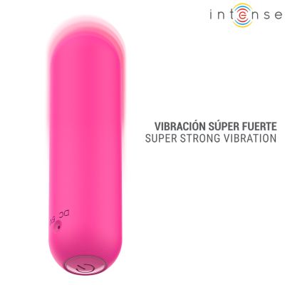 INTENSE JUDY BALA VIBRADORA RECARGABLE CON CONTROL REMOTO ROSA
