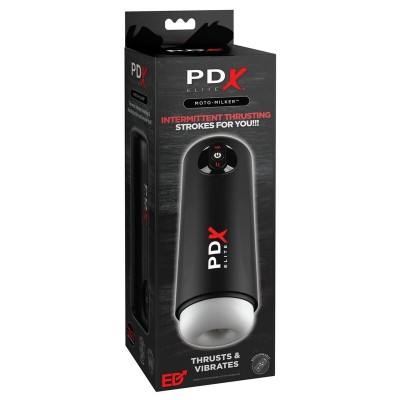 PDX ELITE MASTURBADOR STROKER MOTO MILKER VIBRADOR