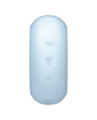SATISFYER PRO TO GO 3 ESTIMULADOR Y VIBRADOR DOBLE AZUL