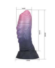 POWER MONSTERS DREADFUL FIEND DILDO BICOLOR 24 CM O 6 CM