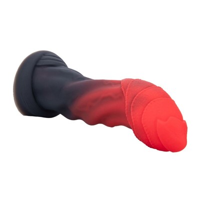 POWER MONSTERS INFERNAL GOLIATH DILDO BICOLOR 25 CM O 6 CM
