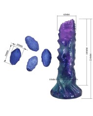 POWER MONSTERS DUSKWALKER SENTINEL DILDO HINCHABLE FANTASIA TRICOLOR 23 CM O 5 CM